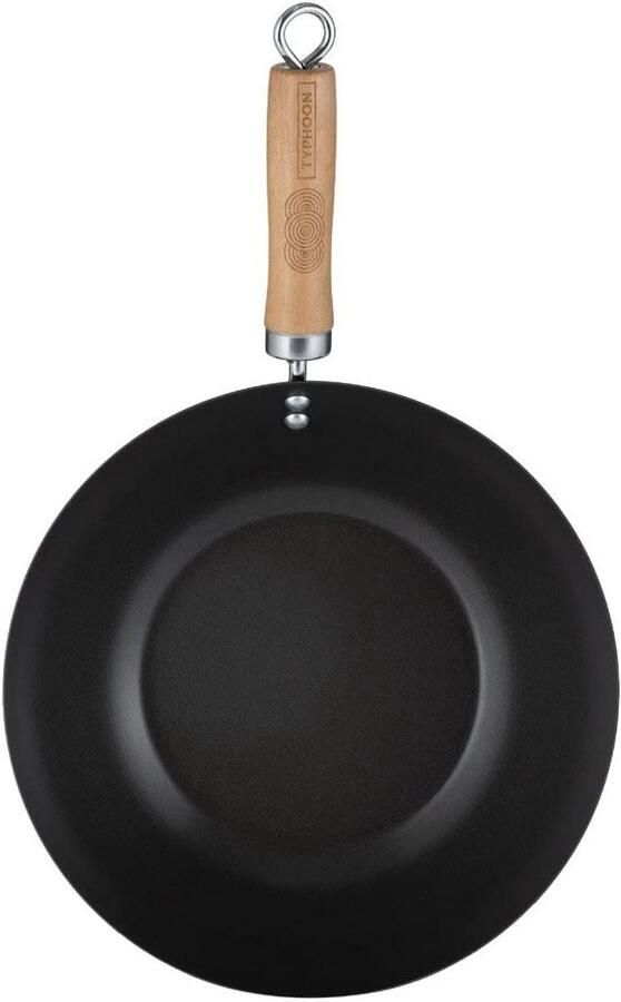 Wok van 28 cm Geschikt voor alle fornuizen inclusief inductie