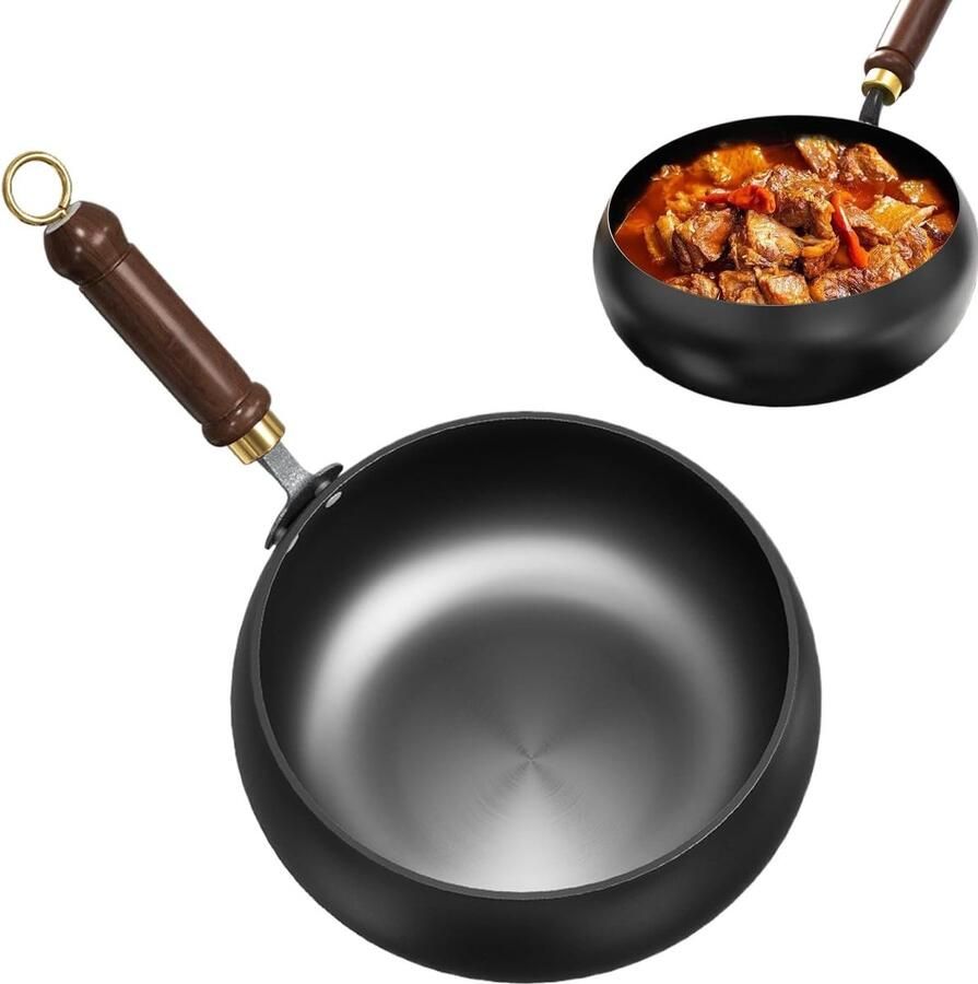 Wokpan Koekenpan Snel Koken Uniforme Warmte 28 cm