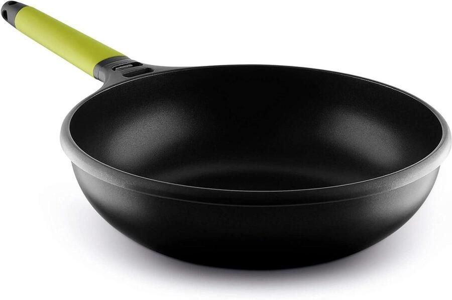 Wokpan Roerbakpan Snel koken Inductiegeschikt 28 cm Kiwi