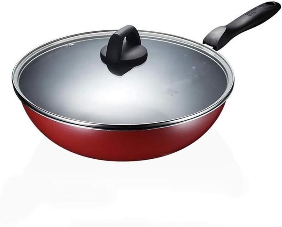 Wokpan Roerbakpan Snel Koken Vaatwasmachinebestendig 30 cm