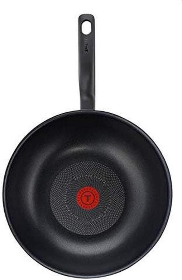 Wokpan Sofrito pan Stewpan Koken Touch Dimmer 175°C Round Zwart