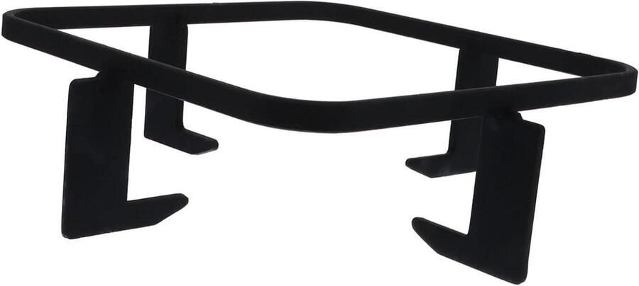 Wokrek Gasfornuis Accessoire Koken met Wok Stabiele Ondersteuning 19.8 cm Zwart