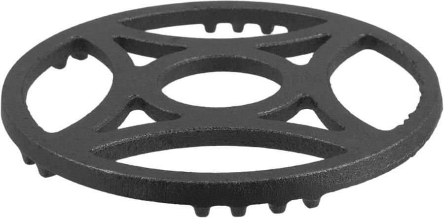 Wokring Fornuis Panhouder Keuken Stabiel Koken Antislip Frame 17.5 cm Zwart
