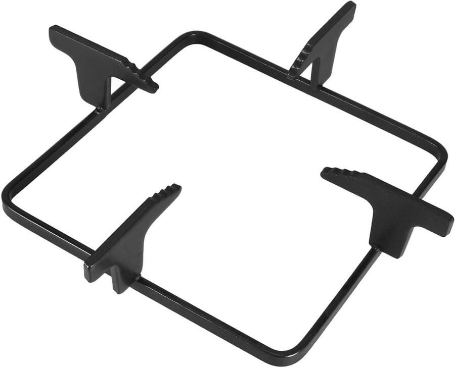 Wokring Gasfornuis Kookplaat Ondersteuning Stabiel Koken Duurzaam Gietijzer 27 cm Zwart