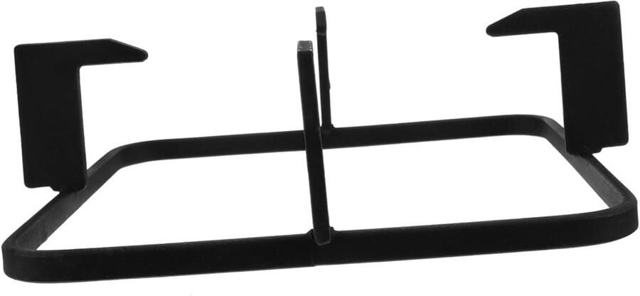 Wokring Gasfornuis Pannensteun Keuken Stabiel Koken Gietijzeren Stevigheid 20.7 cm Zwart