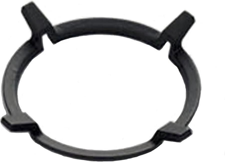 Wokring Gietijzer Pannenhouder Fornuis Stabiel Koken Universele Pasvorm 16 cm Diameter Zwart