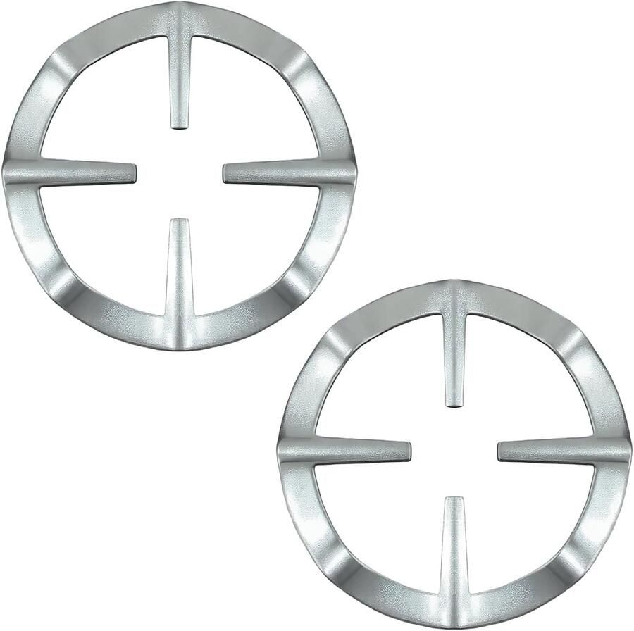 Wokring Van Gietijzer Kookrekje Panhouder Stabiel Koken Hittebestendig Metaal 13.2 cm Diameter Zilver