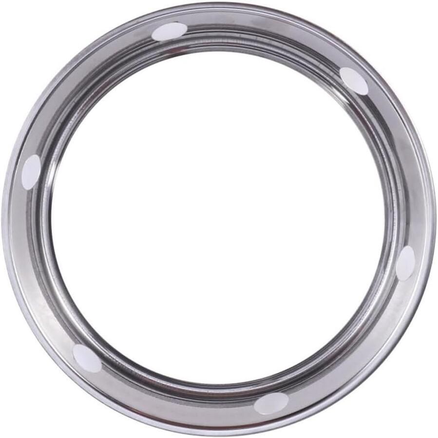 Woksteun Ring Panhouder Keuken Stabiel Koken Winddicht Ontwerp 23.5 cm Zilver