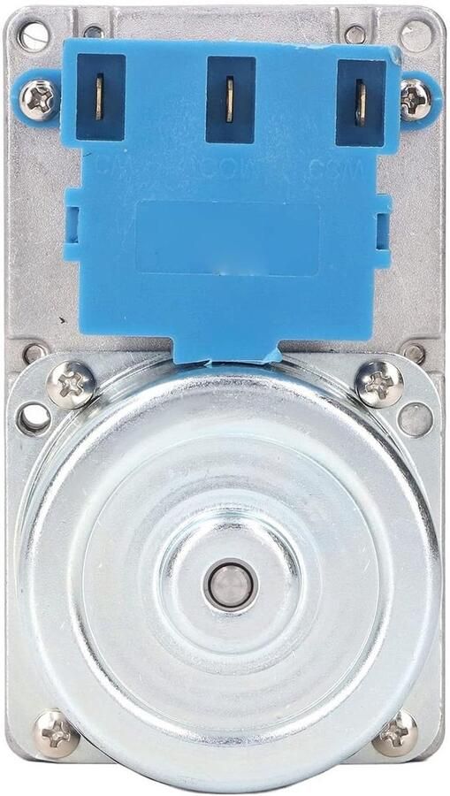 Wormmotor Oven Motor Verwarming Aansturen Volledig Metalen Tandwiel AC 220V Zilver