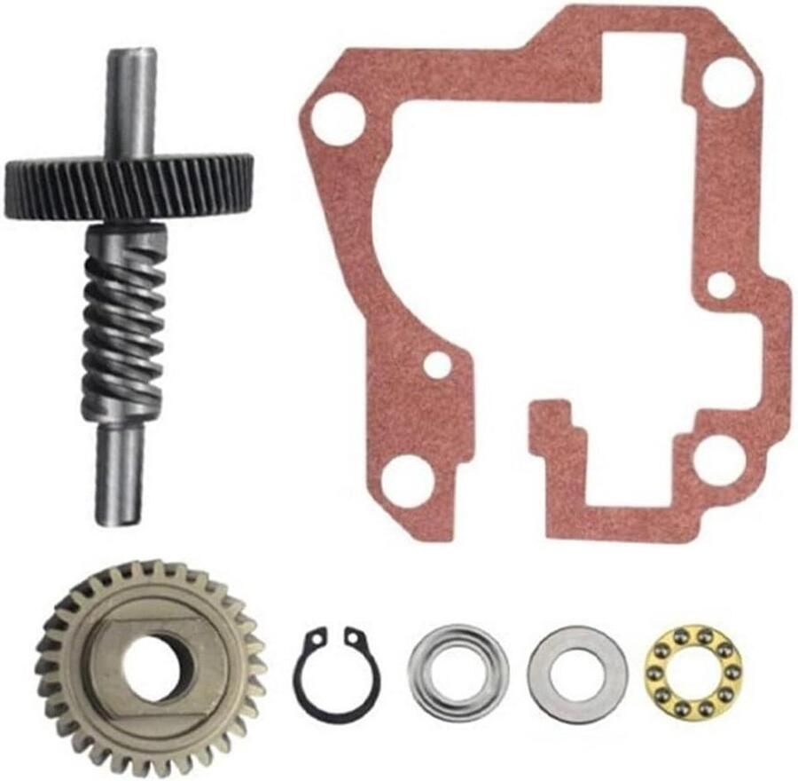 Wormwiel Mixer Metalen Onderdeel Keukenapparatuur Repareren Nauwkeurig Ontworpen 9 x 6 x 5 cm Zilverkleurig