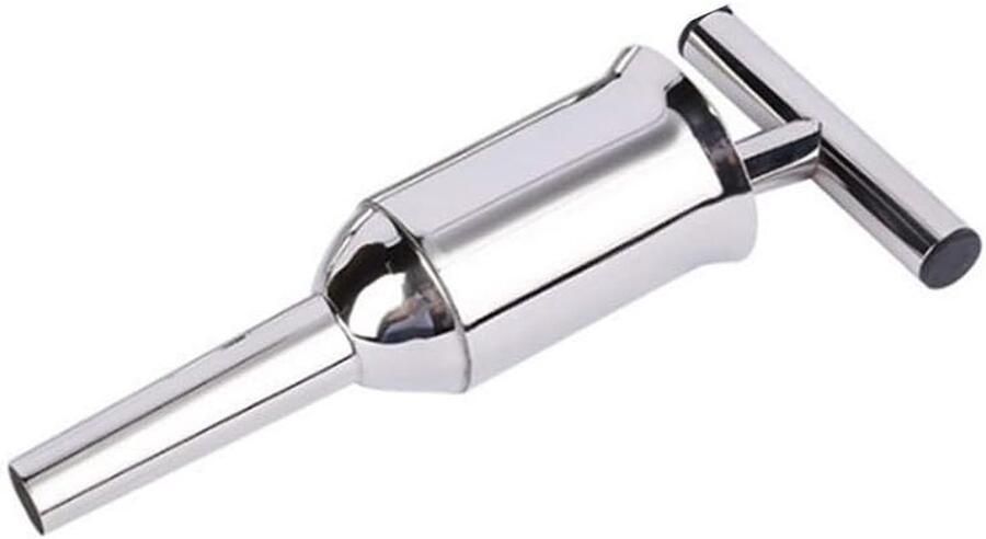 Worst Maker Vlees Stuffer Zelf Worst Maken Roestvrij Staal 28 cm Zilver