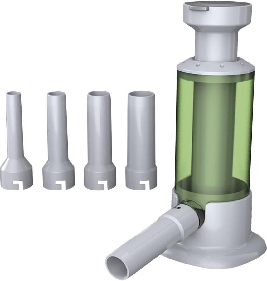 Worst Maker Vlees Vuller Zelf Worst Maken Met 4 Tubes Compact Design Groen