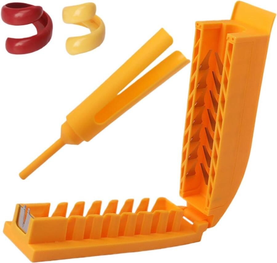 Worst Snijder Hotdog Snijder BBQ Camping Keuken Ergonomisch Antislip 24 cm Lengte