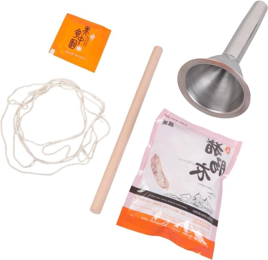 Worst Stuffer Trechter Set Worst Filler Vulling Zelf Worst Maken Food Grade Roestvrij Staal