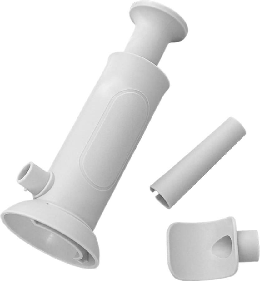 Worstenmaker Worstenvuller Keuken Zelf Vlees Maken Handmatig Bedienbaar 23cm Hoog Zilver