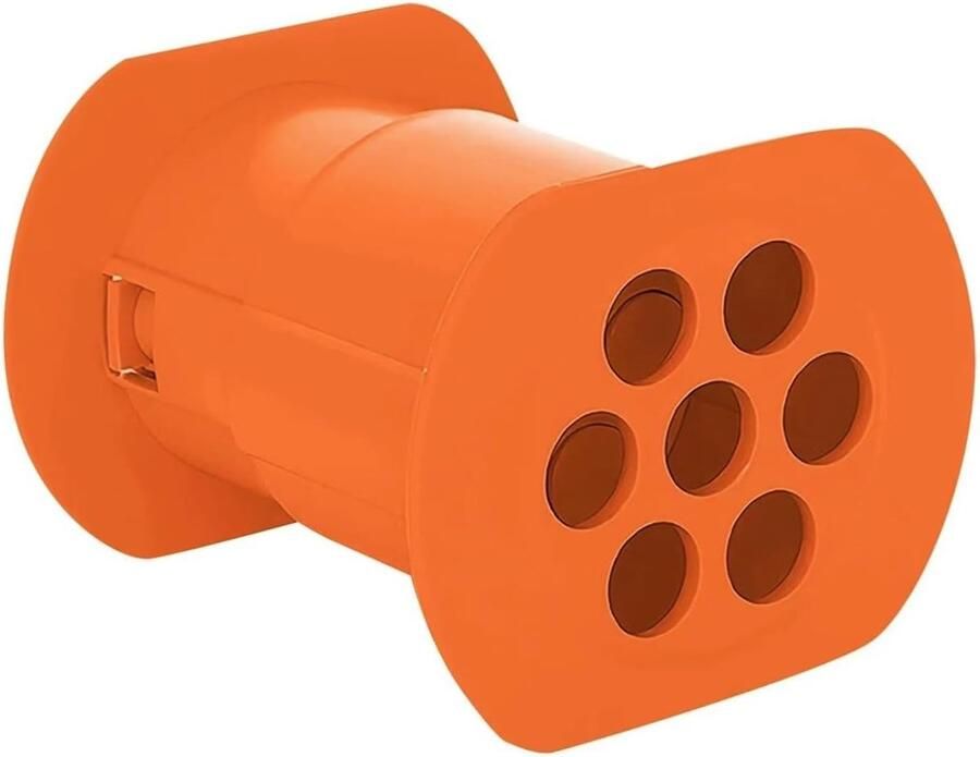 Worstenmaker Worstpers Zelf worsten maken Multifunctioneel apparaat 12x92x8cm Oranje