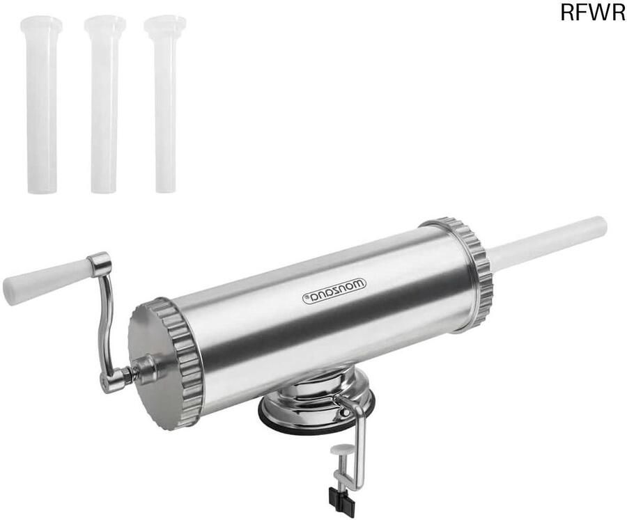 Worstenvuller Worstenmaker Machine Handmatig RVS Duurzaam