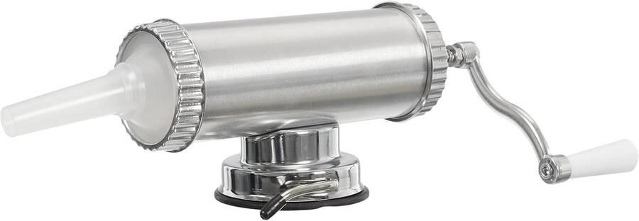 Worstmaker Worstenmaker Worstmachine Zelf Worst Maken Met Zuignap Stabiliteit 1 Liter Inhoud Zilver