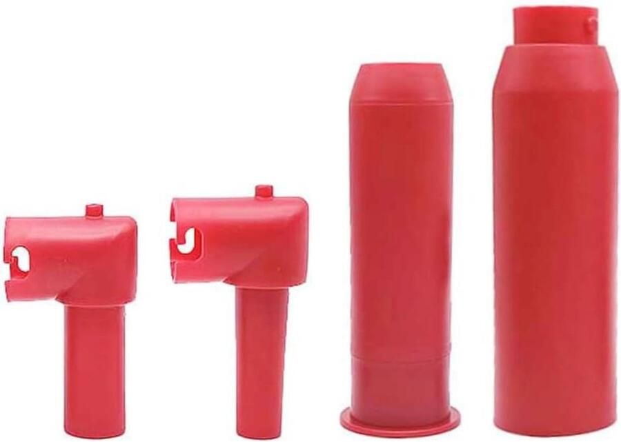Worstvuller Maker Spiesen Machine Zelf Spiesjes Maken Vaatwasmachinebestendig 21.5 cm Rood