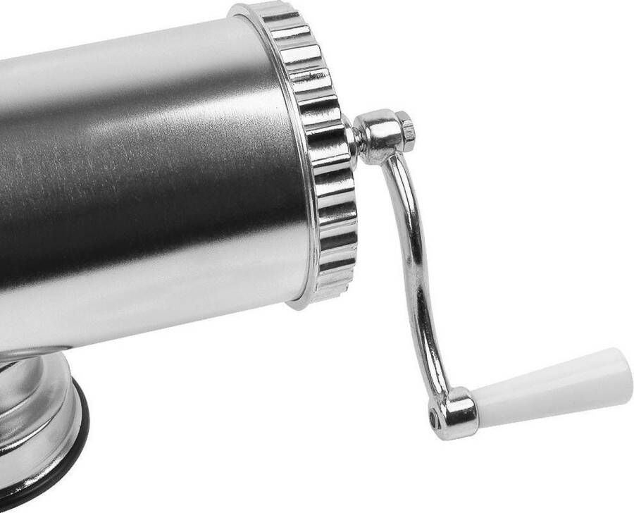 Deuba Monzana Worstenvuller 2 5kg vulcapaciteit 58x16x11 5cm Zilver - Foto 2