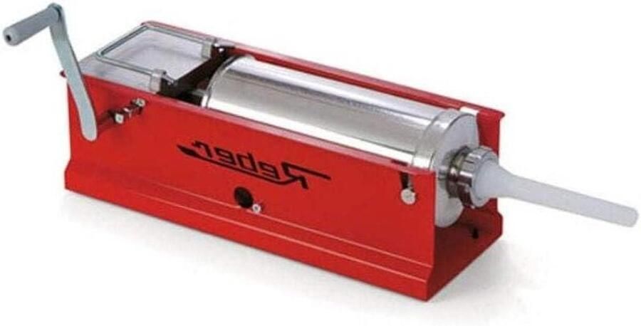 Worstvulmachine Vleesmolen Zelf Worst Maken 2 Snelheden 8 kg Capaciteit Zilver