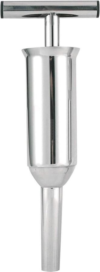 Worstvulmachine Vleesvuller Worstmaker Zelf Worst Maken Handmatig Bedienbaar 1 Kilogram Capaciteit Roestvrij Staal