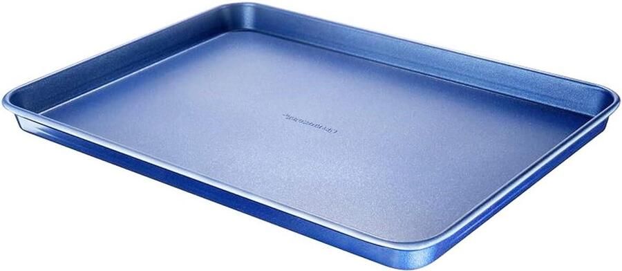 XL Bakplaat Ovenplaat Koekjes Bakken en Braden Gelijkmatige Warmte 45x32 cm Grijs