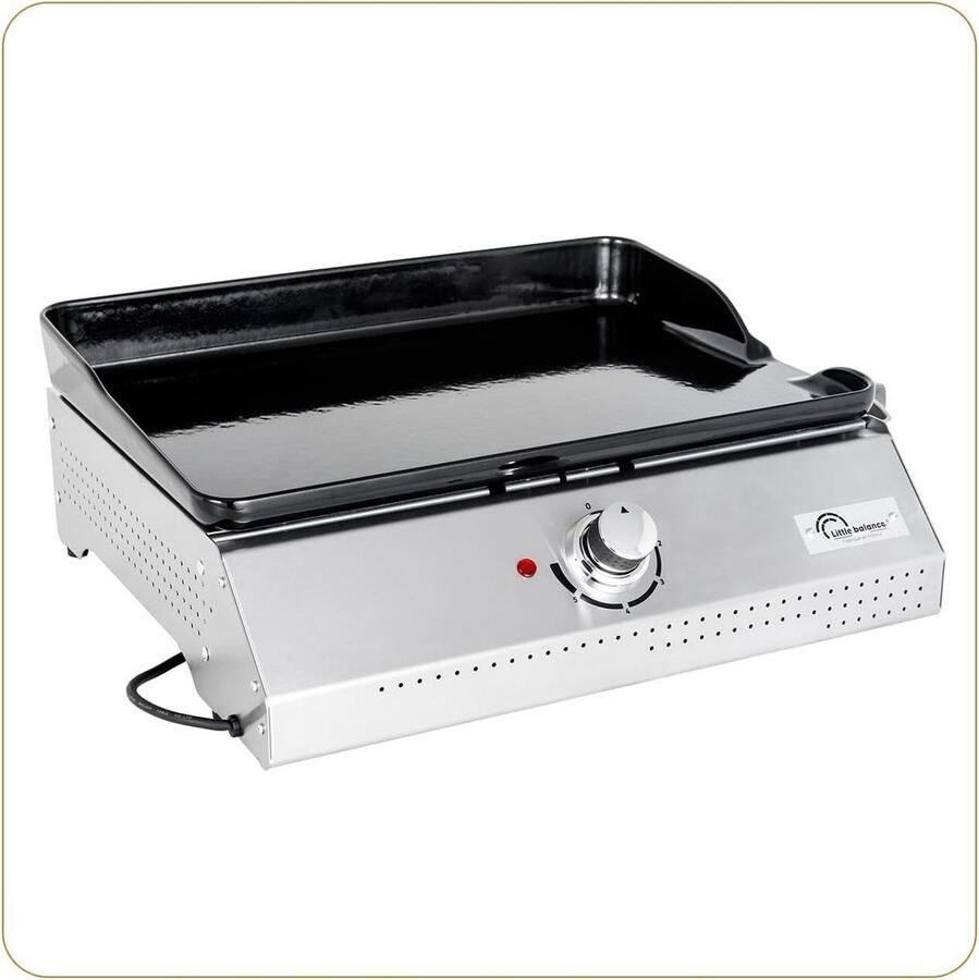 XL Elektrische Plancha Grillplaat Gietijzer 2150W voor 6-10 Personen