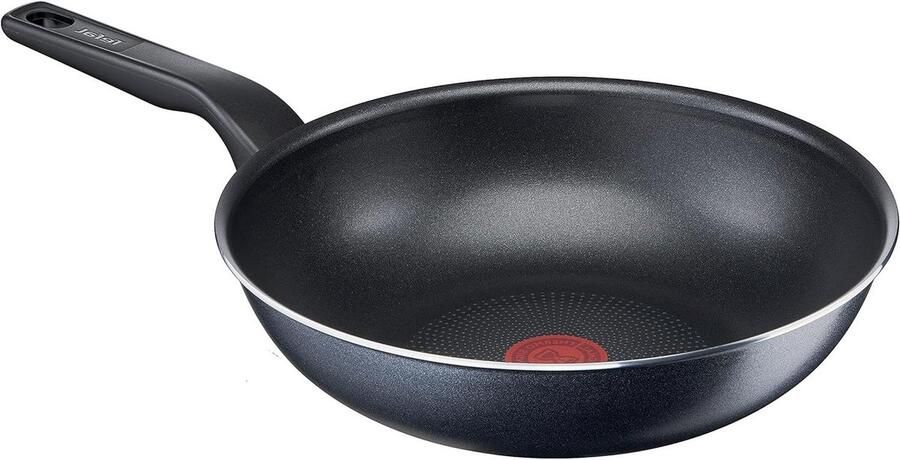 XL Force Wokpan Diepe Koekenpan Dagelijks Koken Thermo-signaal Indicator 28 cm Zwart