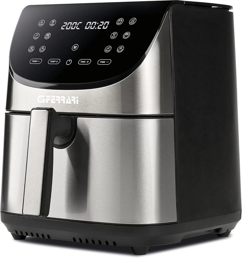 XXL Heteluchtfriteuse 8 Liter met Digitale Display en 1700 Watt Vermogen