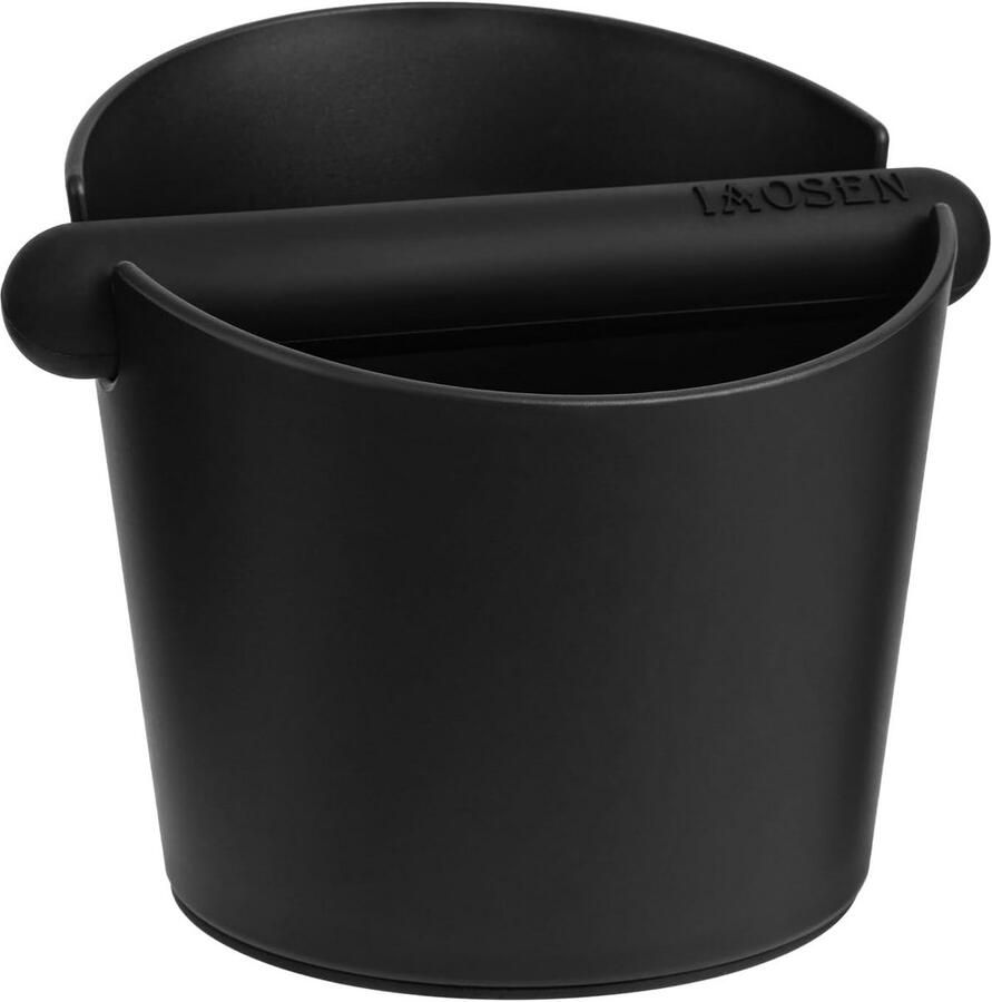 XXL Koffie Klopbox Espresso Bak Espresso Bereiding Schokabsorberende Bar 16 cm Doorsnee Zwart