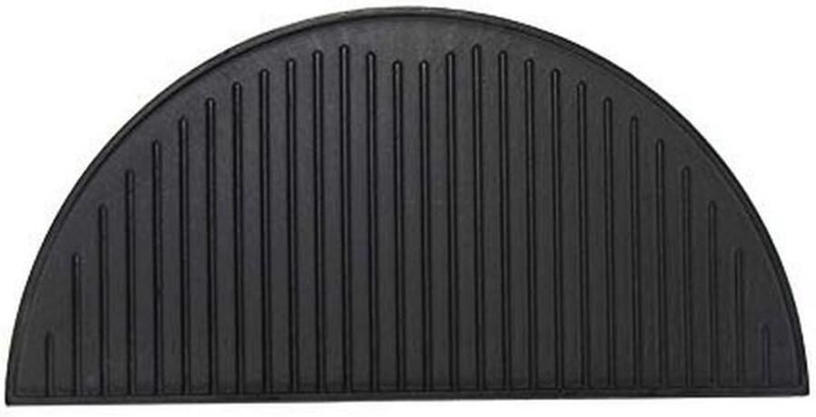 YNNI KAMADO Half Moon Massief Gietijzeren Rooster voor 20 inch buitendiameter grills Geschikt voor Aldi Grill post 2020 TQ20CRP
