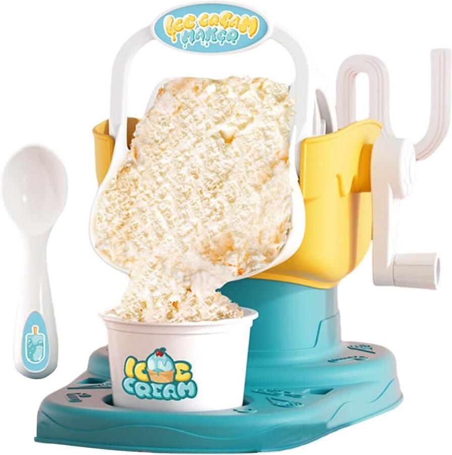 Yoghurt Maker IJs Machine Kinderen Maken Handmatig Bedienbaar Veelkleurig