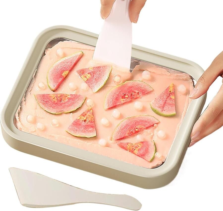 Rol Ijsmaker Dessert Tray Zelf IJsmaker Maken Geen Elektriciteit Nodig Ca. 23 cm