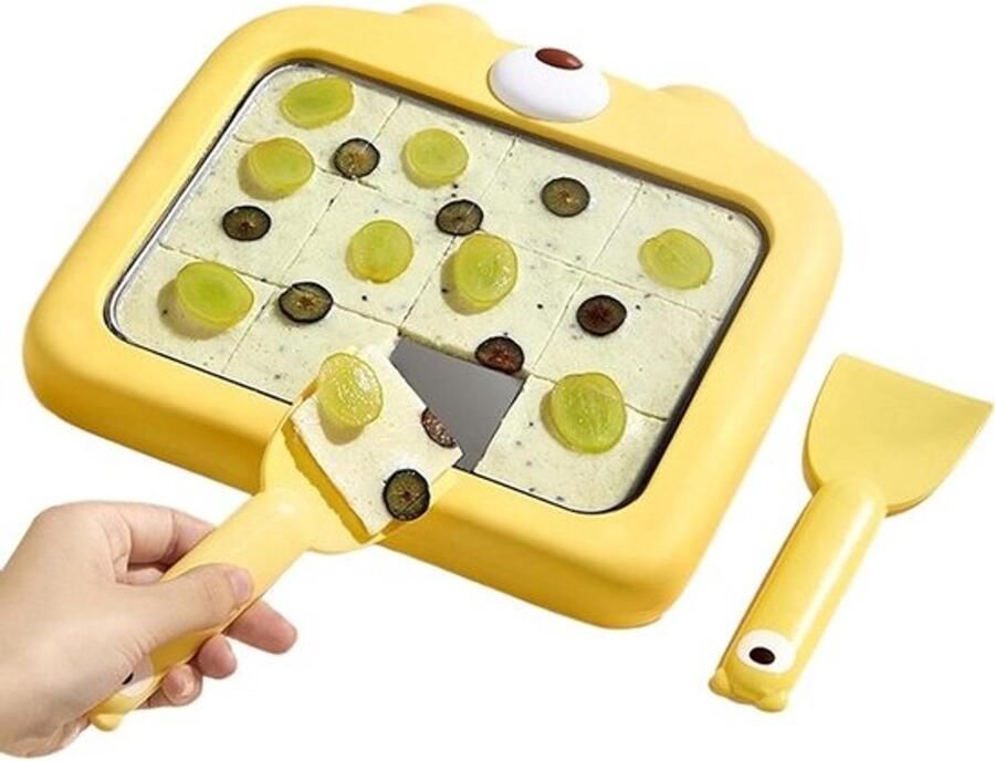 Yoghurtmachine Dessertmaker Voor zelfgemaakte desserts Niet-elektrisch 25 cm Zilver