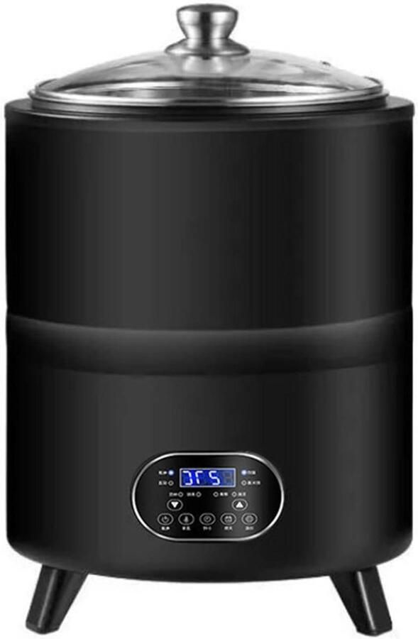 Yoghurtmaker Fermentatie machine Thuisbereiding Yoghurt Constante temperatuur 8 of 12 liter Zwart