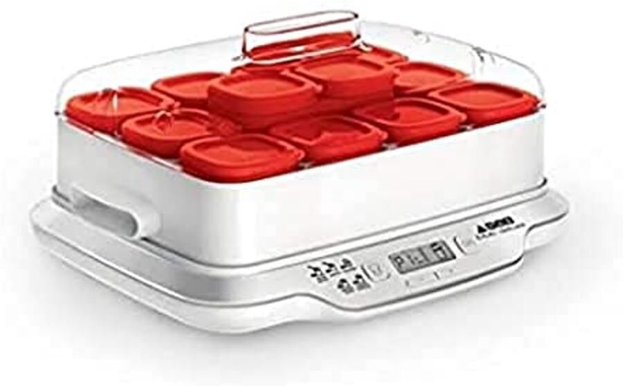 Yoghurtmaker met 12 Porties en Snelle Stoomtechnologie