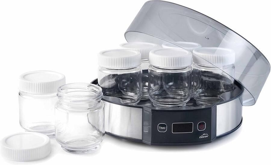 Yoghurtmaker met Meerdere Glazen voor Zelfgemaakte Yoghurt