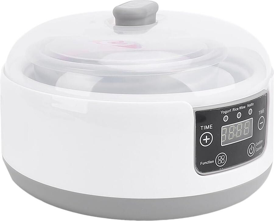 Yoghurtmaker Natto Maker Zelf Yoghurt Maken Voedselkwaliteit Materialen 1.2 L Capaciteit
