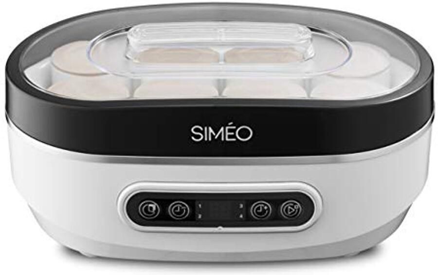 Yoghurtmaker voor Zelfgemaakte Yoghurt en Desserts Met Receptenboek