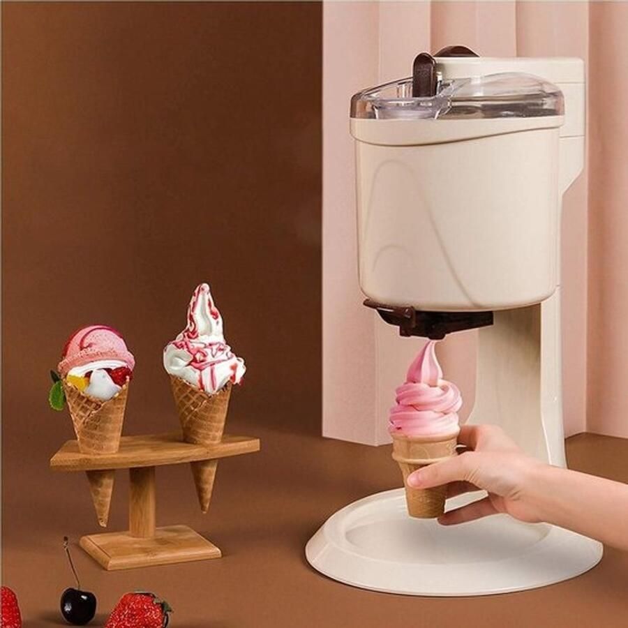 Zachte IJsmachine Dessert Maker Thuis Yoghurt Snelle Bereiding 10 Minuten 1000 ml Capaciteit