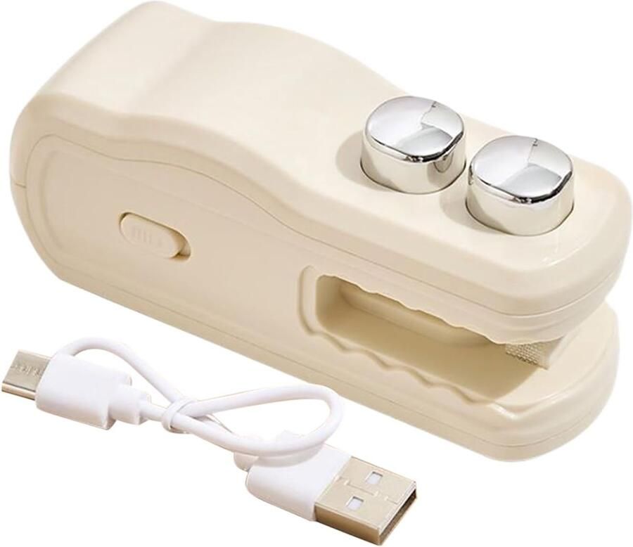 Zak Afsluiter Sealer voor Zakken Voedsel Bewaren Oplaadbaar en Draagbaar 9.6x3.3x4.4 cm