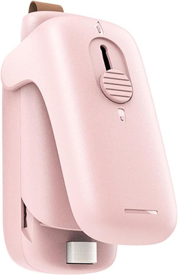 Zak Sealer Sealen Machine Voedsel Bewaren Magnetische Bodem Compact Formaat Wit