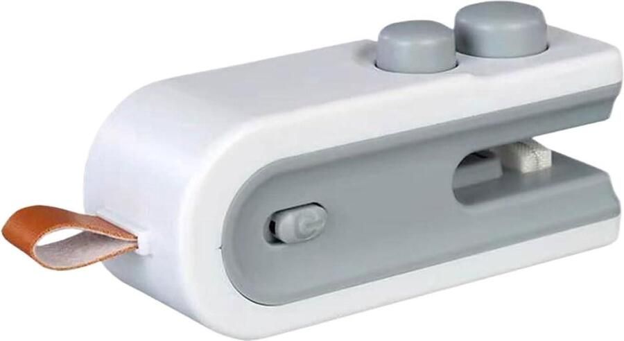 Zakken Sluitmachine Mini Sealer Voedsel Vers Houden Magnetische Bevestiging 70 Gram Wit