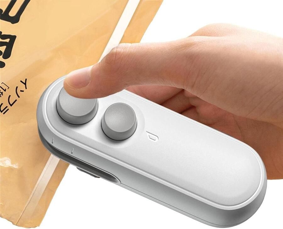 Zakkensluiter Zakverzegelaar Voedsel Bewaren Oplaadbaar Magnetisch Draagbaar