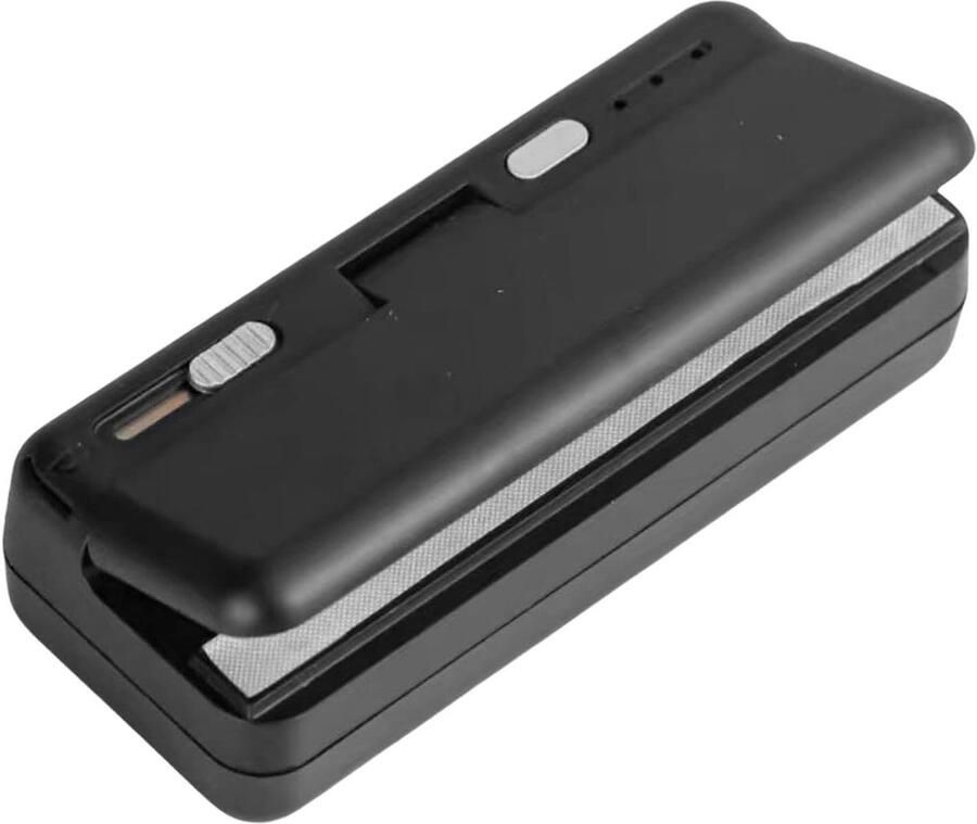 Zaksealer Hitte Sluitapparaat Plastic Voedsel Bewaren Variabele Instellingen 12 cm Lengte Zwart