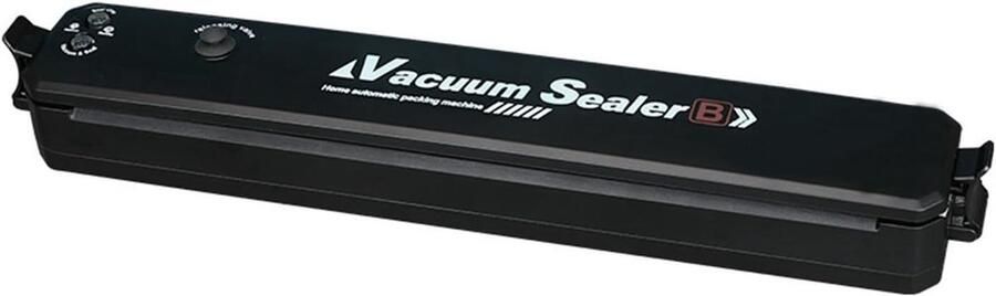 Zakverzegelaar Vacuümmachine Voedsel bewaren Duurzame verwarmingsdraad 28 cm seallengte Zwart