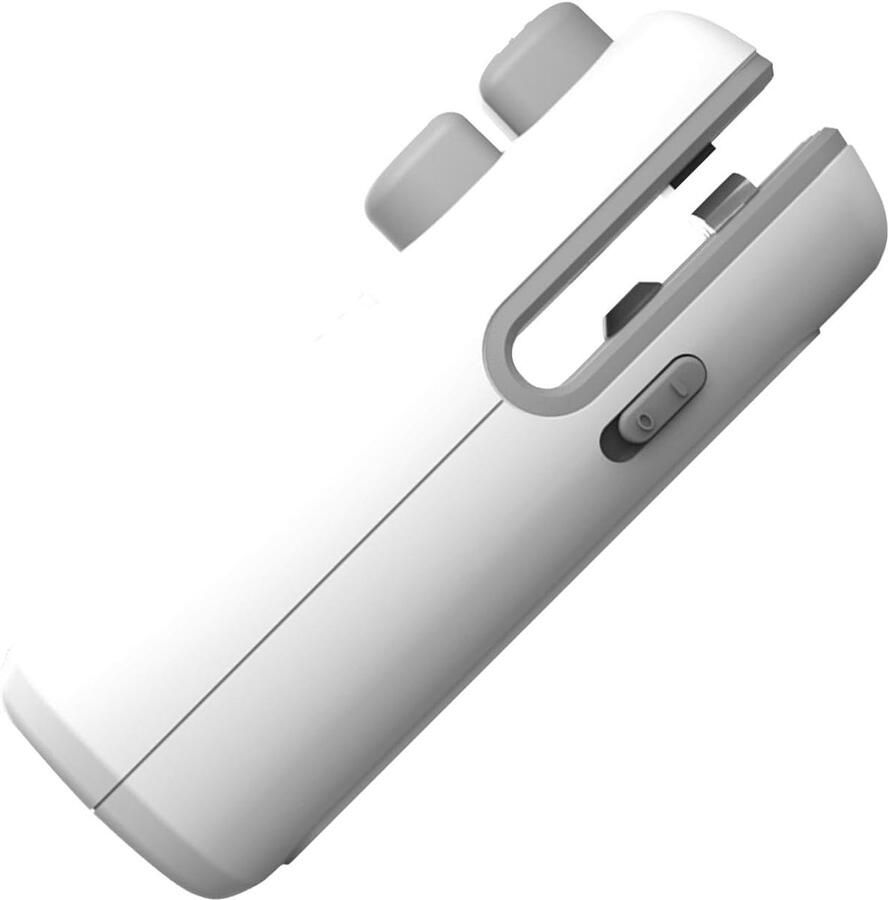 Zaksealer Voedselverpakker Voedsel Vers Houden Compact & Herlaadbaar 9.8 x 3.5 x 4.4 cm Mat Wit