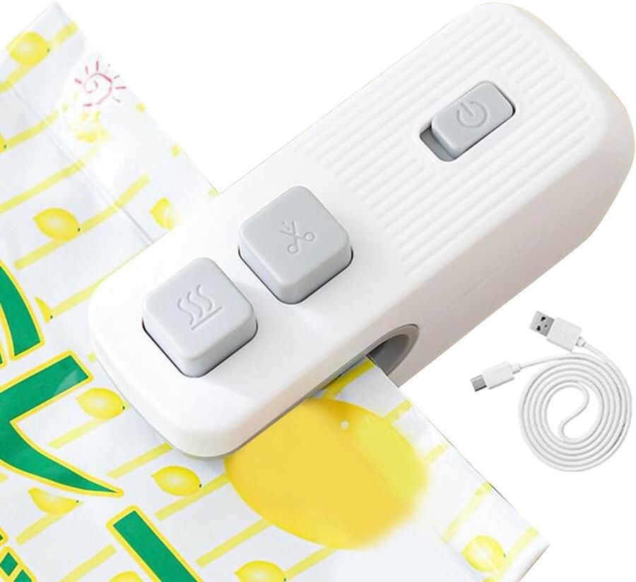 Zaksluiter Mini Sealer Voedsel Bewaren Oplaadbaar Hitte-afdichtingsmechanisme 37 x 32 x 95 cm
