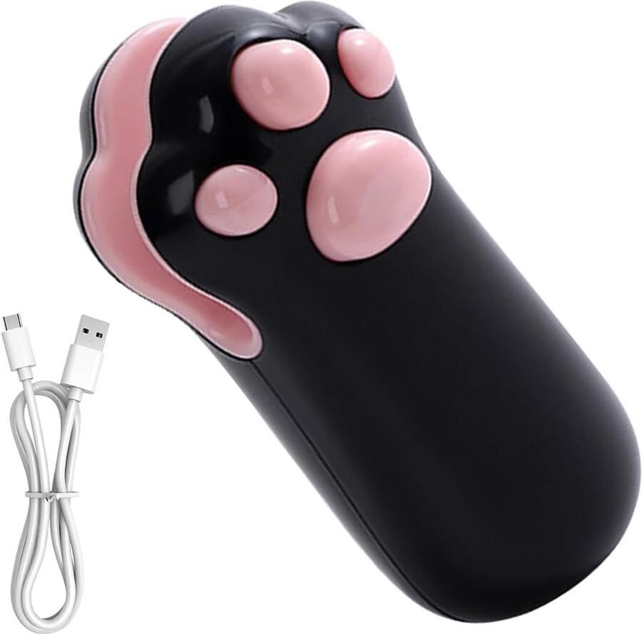 Zakverzegelaar Mini sealer Voedsel bewaren Met magneetstrip 8.4 cm Zwart roze
